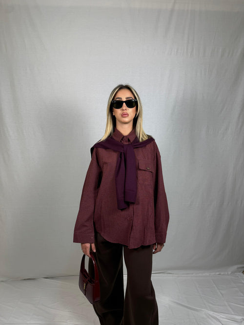 Camicia con maglioncino