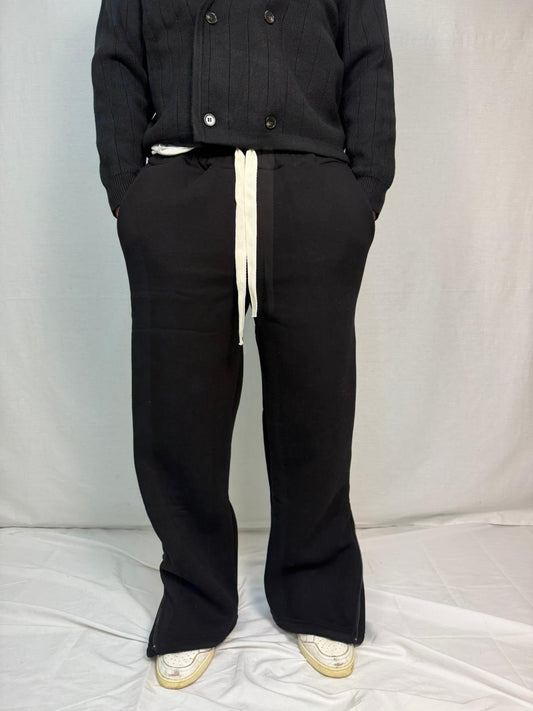 Pantalone di Tuta con Cerniera Laterale