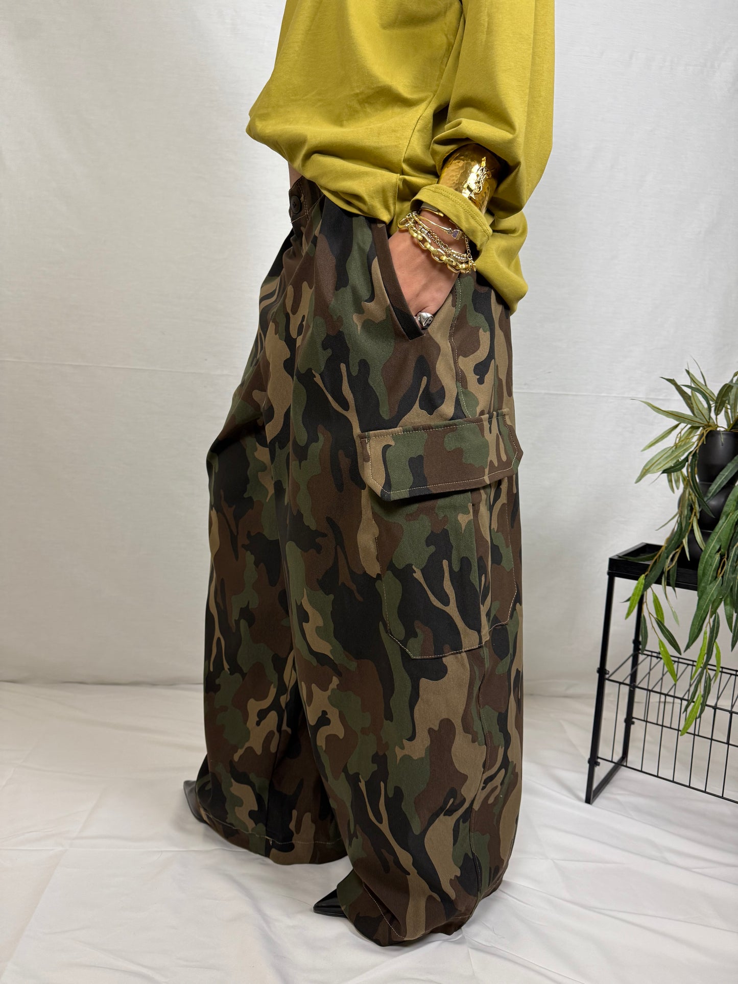 Pantalone cargo militare LUMINA
